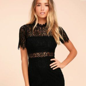Black Lace Dress